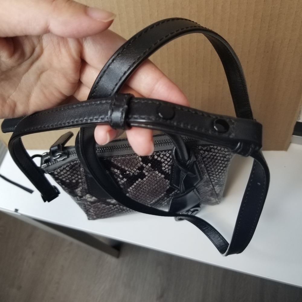 Michael Kors Campbell Mini Python Embossed Satchel - image 8